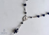 handmade, heirloom-quality, unbreakable rosary onyx beads and solid sterling silver construction