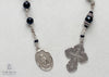 handmade heirloom quality unbreakable onyx chaplet sterling silver components